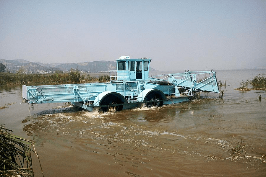 DF-LW110 Automatic Reed Harvesting Boat