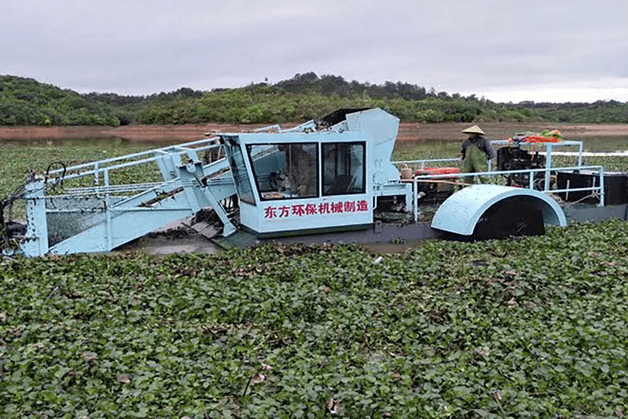 Water Hyacinth Breaker Vessel