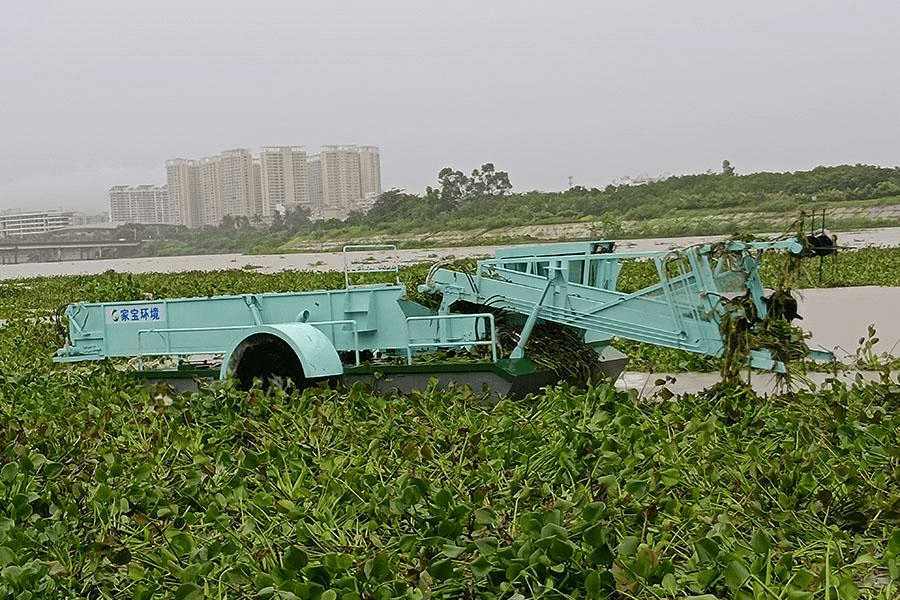SHL110 Automatic Water Hyacinth Harvester Boat