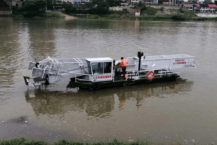 DFBJ85 Type Propeller Fully Automatic Water Surface Cleaning Vessel