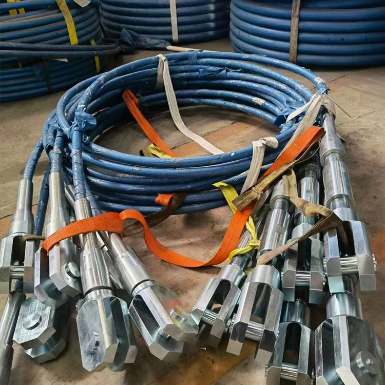 桥梁钢拉索 耐冲击松紧可调 可定制抛光表面