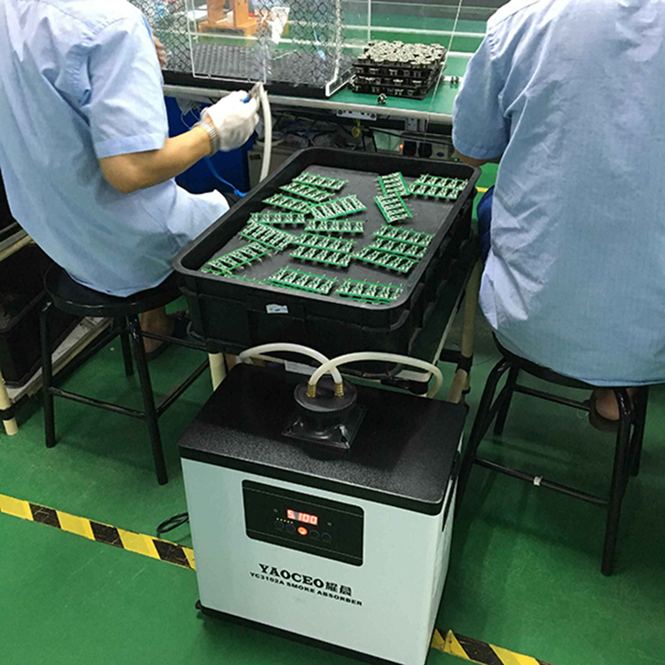 零件脚吸取器案例现场