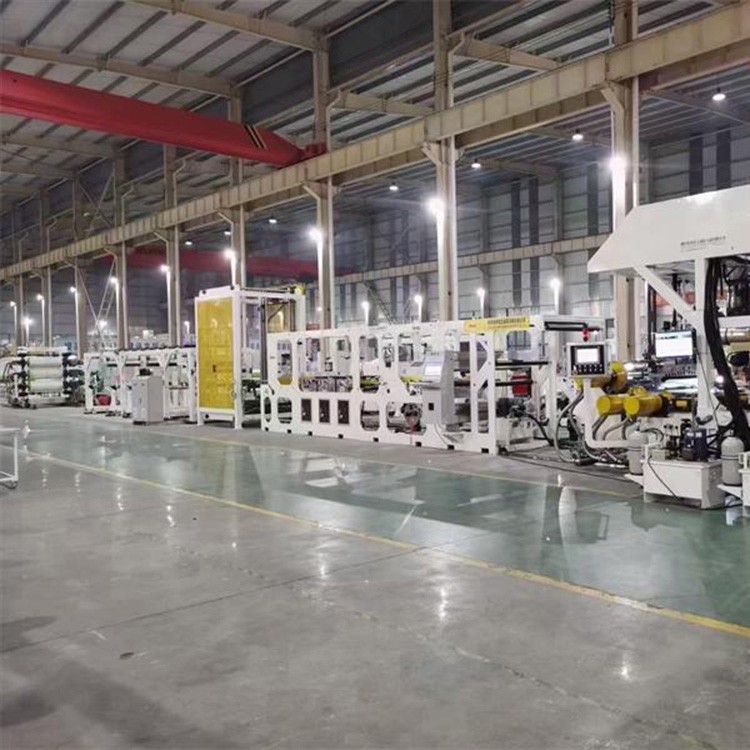 800 kg/h PET 双螺杆片材线出口西班牙顺利验收