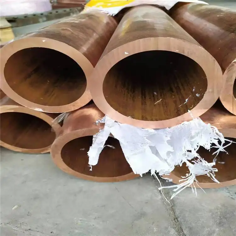 山东无氧紫铜板TMY紫铜排T2紫铜管接地紫铜排无杂质紫铜棒