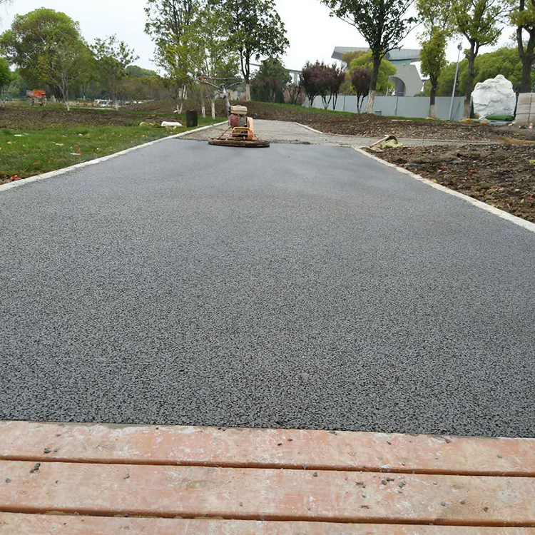 阳澄湖二段长宁区透水混凝土案例