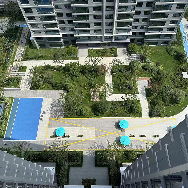 苏州颐和源璟花园小区透水混凝土