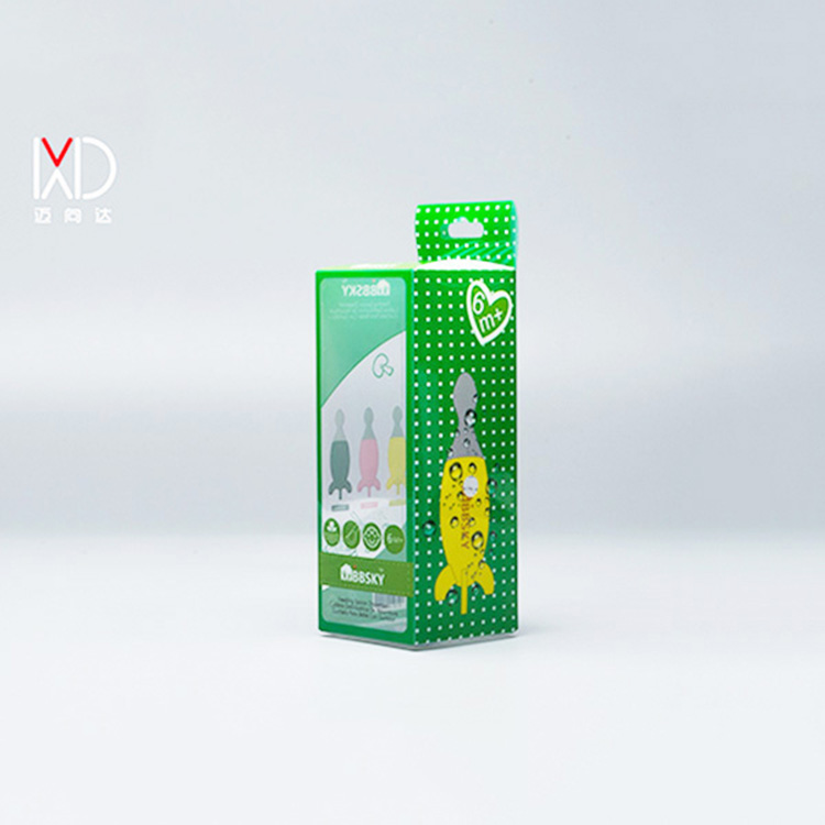 Transparent plastic box