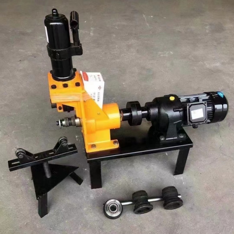 50-219MM电动液压滚槽机 凹槽压槽机380V50HZ