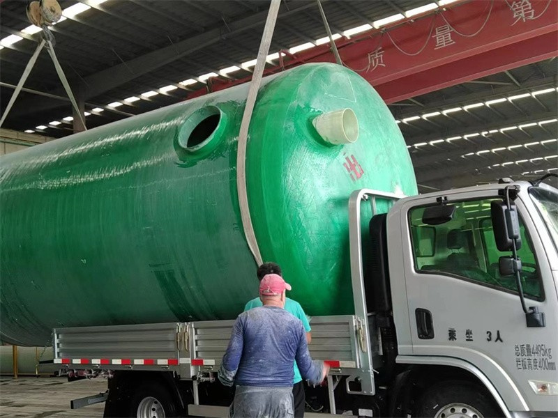 Glass-Fused Enamel Septic Tank 2