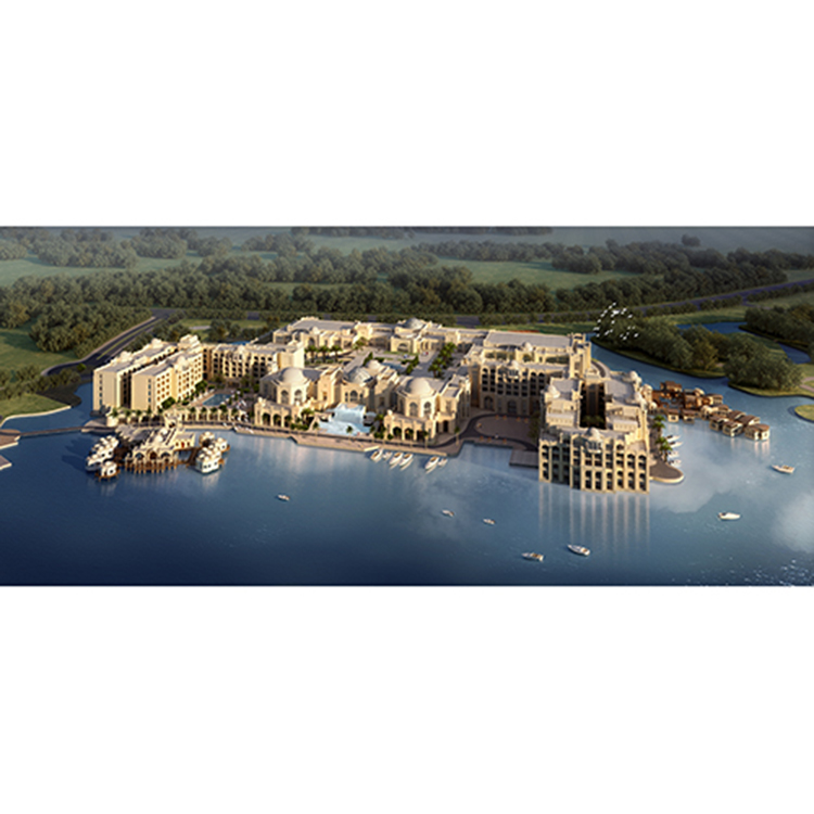 喜来登度假酒店效果图