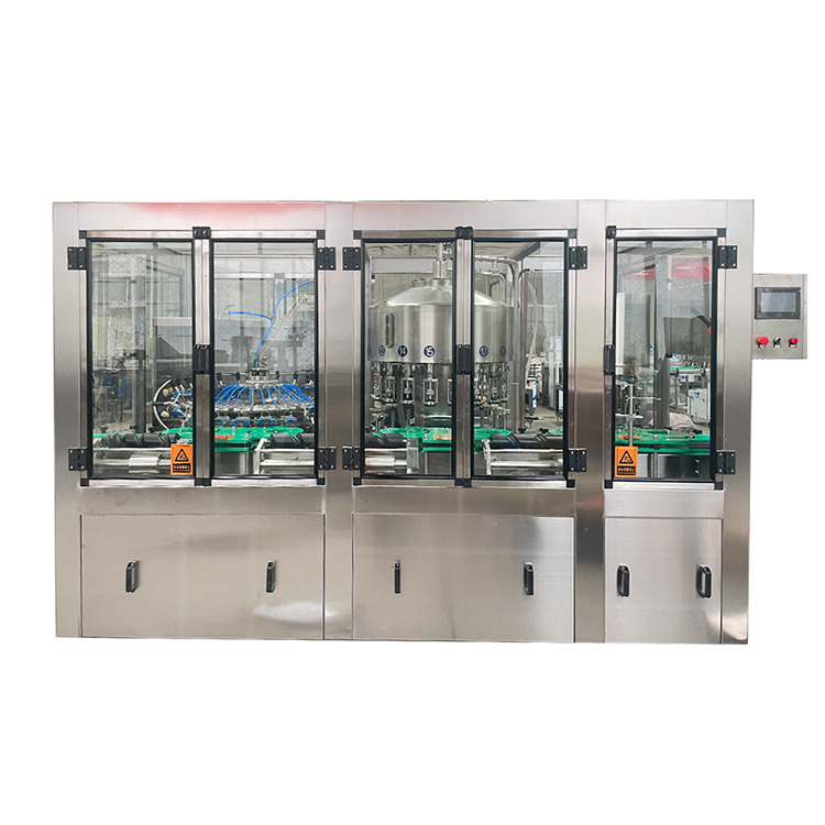 三合一调味品黄酒灌装机