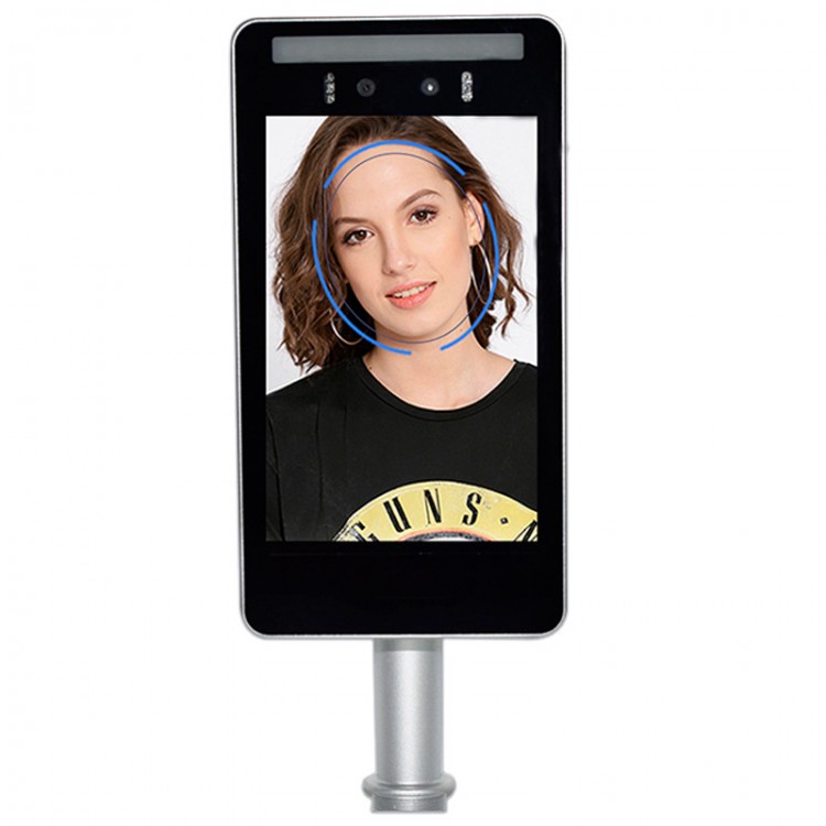 小门卫F208带酒精检测的人脸识别一体机