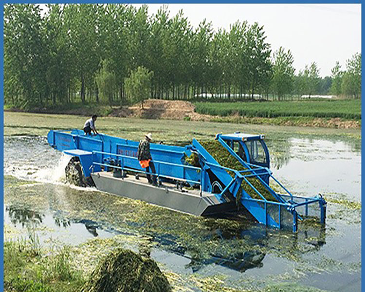 Aquatic Plant Harvester - Stable Operation