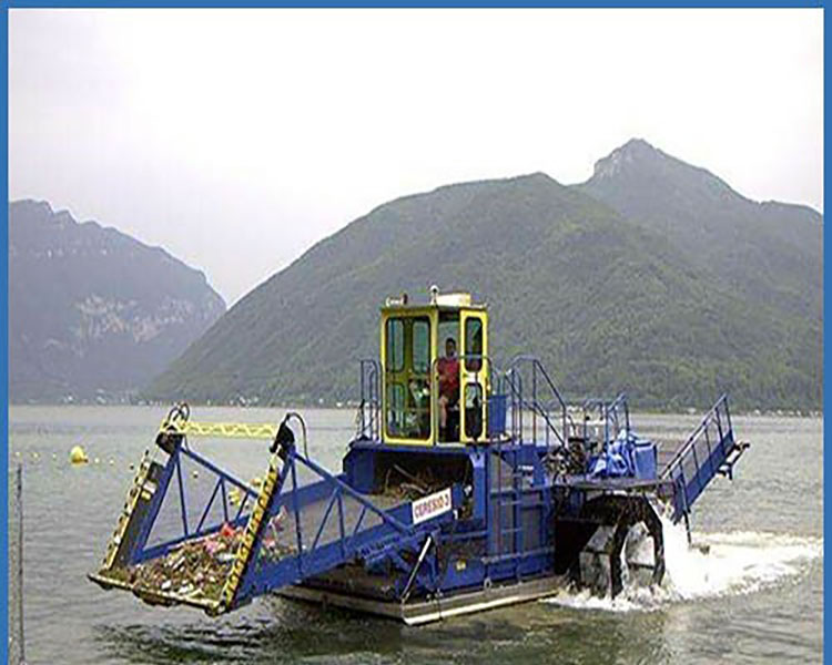 Water Surface Salvage Vessel | Duckweed Harvesting Boat | Factory Direct Shipment