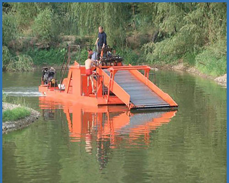 Water Surface Mowing Boat - Reasonably Designed