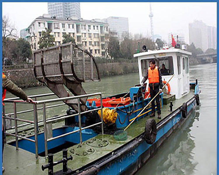 Automated Lawn Mower Boat | Waste Collection Vessel