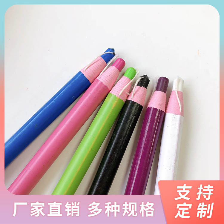 Hand-torn crayons, colored pencils