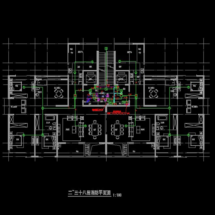 消防平面设计图