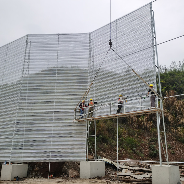 Windproof and Dust Suppression Mesh for Power Plants