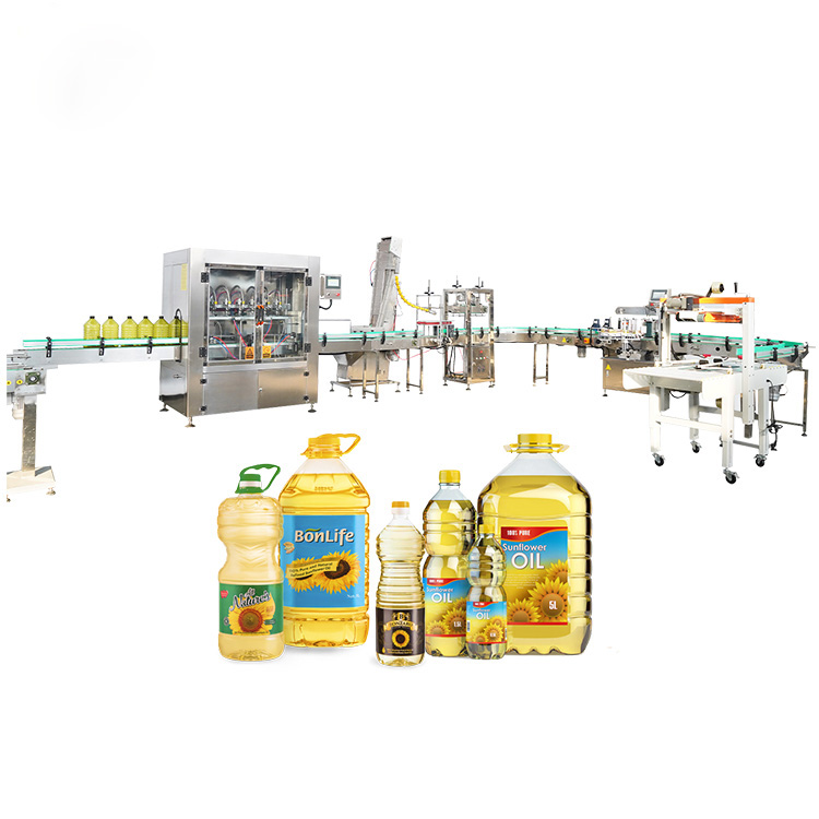 油类灌装生产线