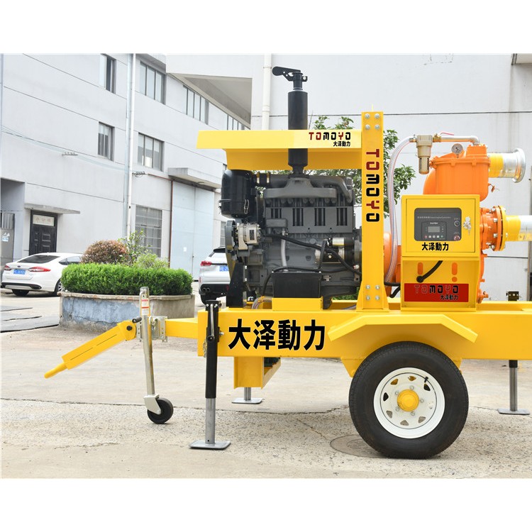 河南某工程用4寸柴油水泵