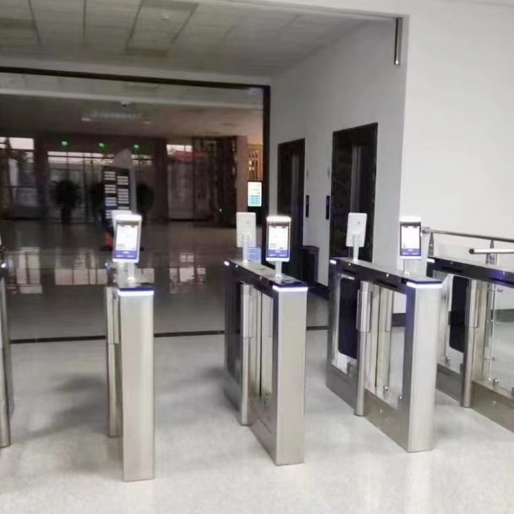 办公楼人脸识别闸机门禁