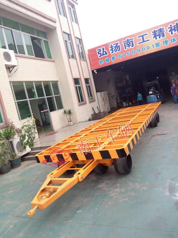 60吨重型骨架平板全挂拖车