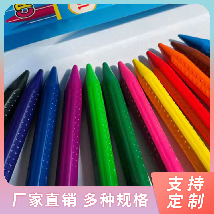 Plastic crayons, thick