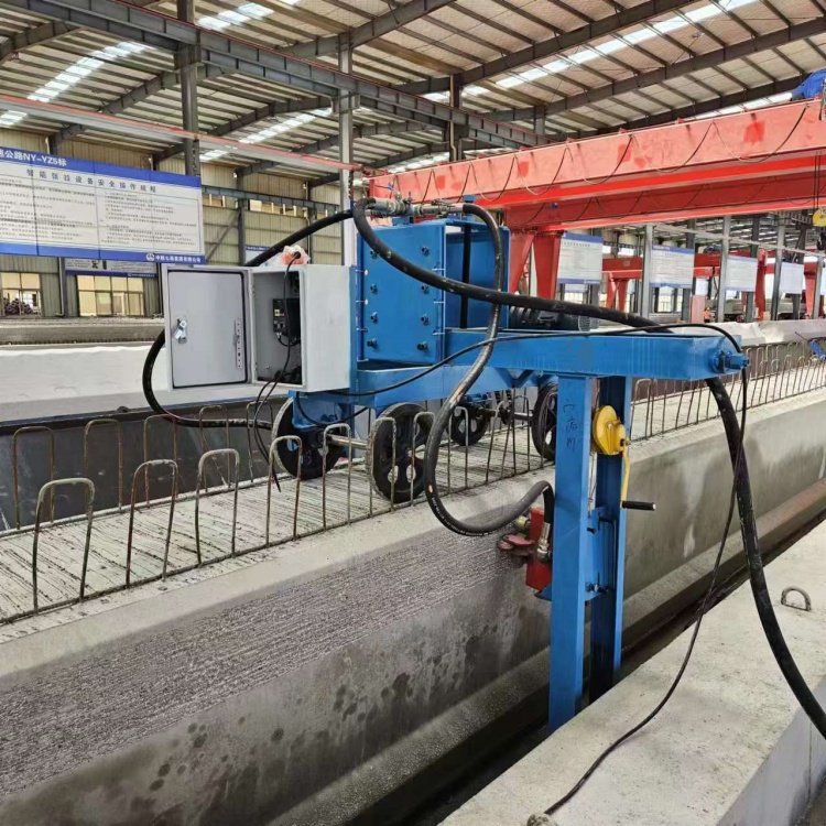 空心板凿毛机 全自动混凝土侧边立面打毛机 14头合金钻头