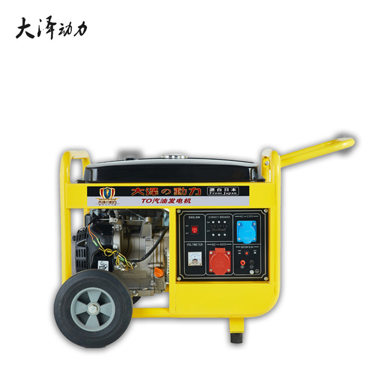 大泽5KW汽油发电机TO6500ET