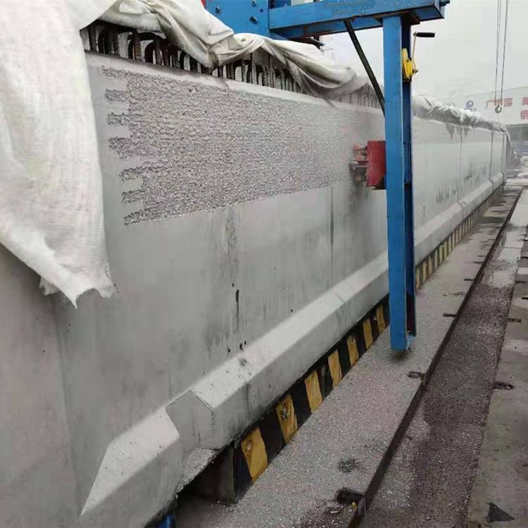 Side girder roughening machine, automatic walking, no drift, T-beam roughening machine, one-pass forming, depth adjustable.