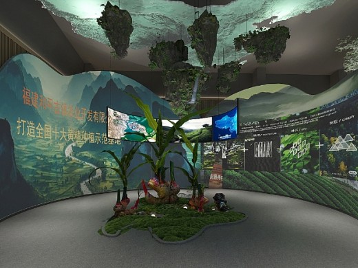 The Peace Ancient Town exhibition is currently under construction.