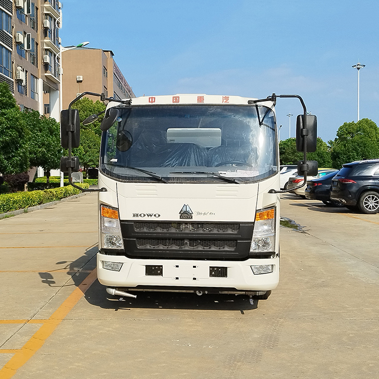 重汽豪沃7方蓝牌洒水车绿化高炮可超35米支持外贸出口