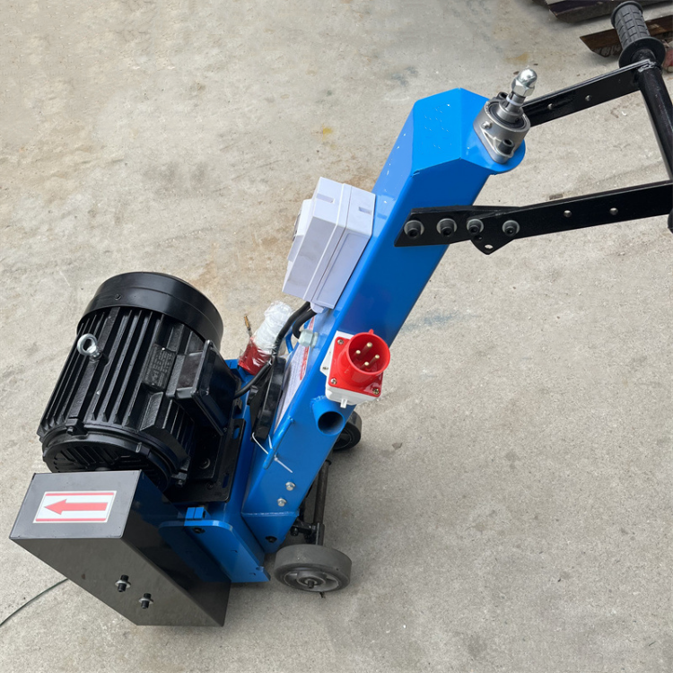 Road surface hand push planer, highway chipping and scarifying machine, concrete reinforcement chipping and renovation machine