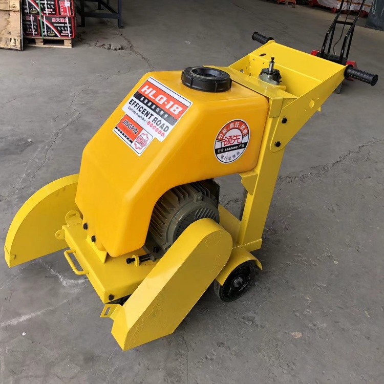 500 Series Electric Road Cutting Machine, Single-Hand Push Type, Depth Adjustable
