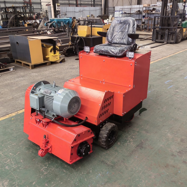 600型小车式铣刨机 电动遥控铣刨车 座驾式刨地机