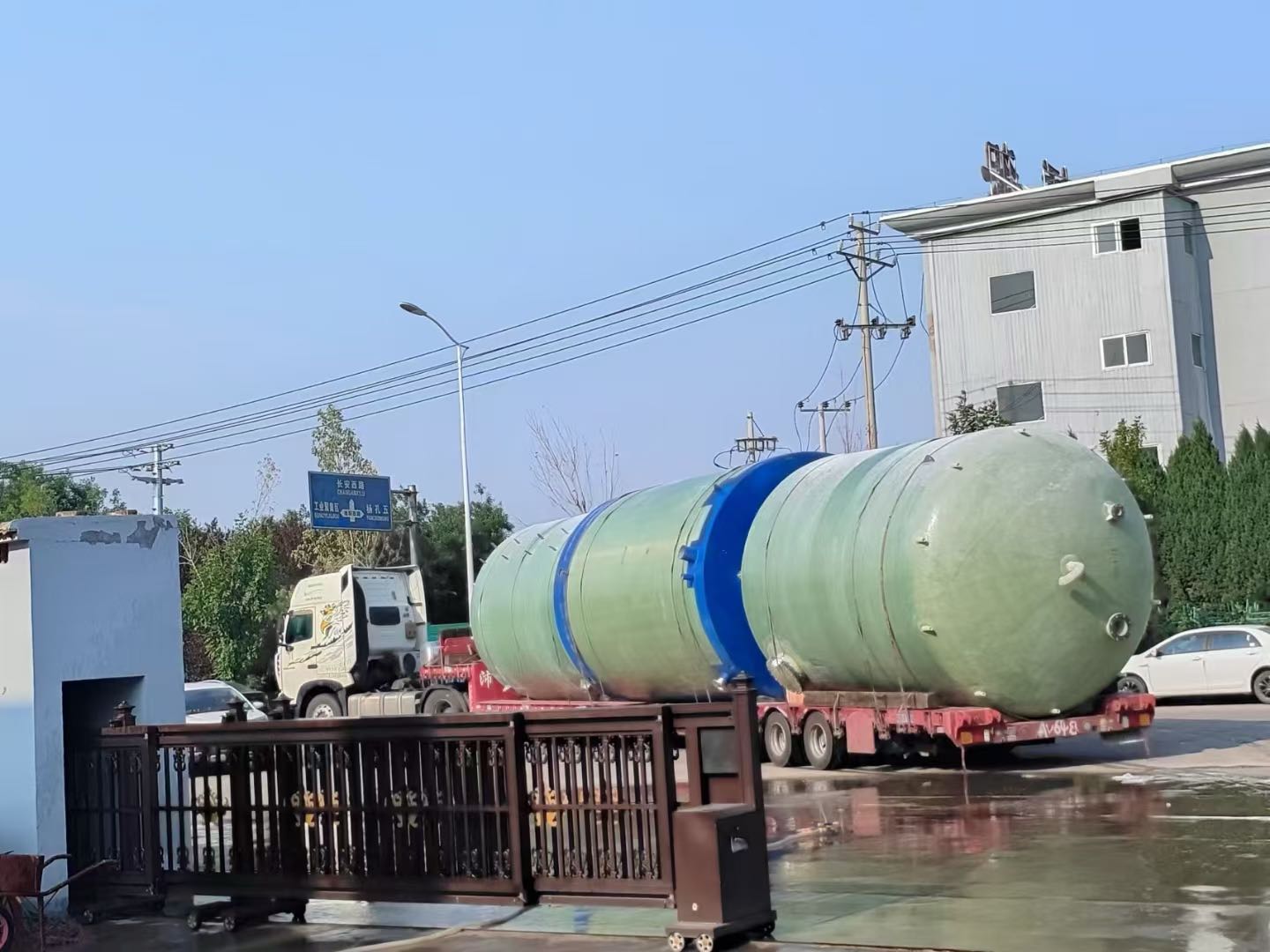 新疆乌鲁木齐玻璃钢消防水池