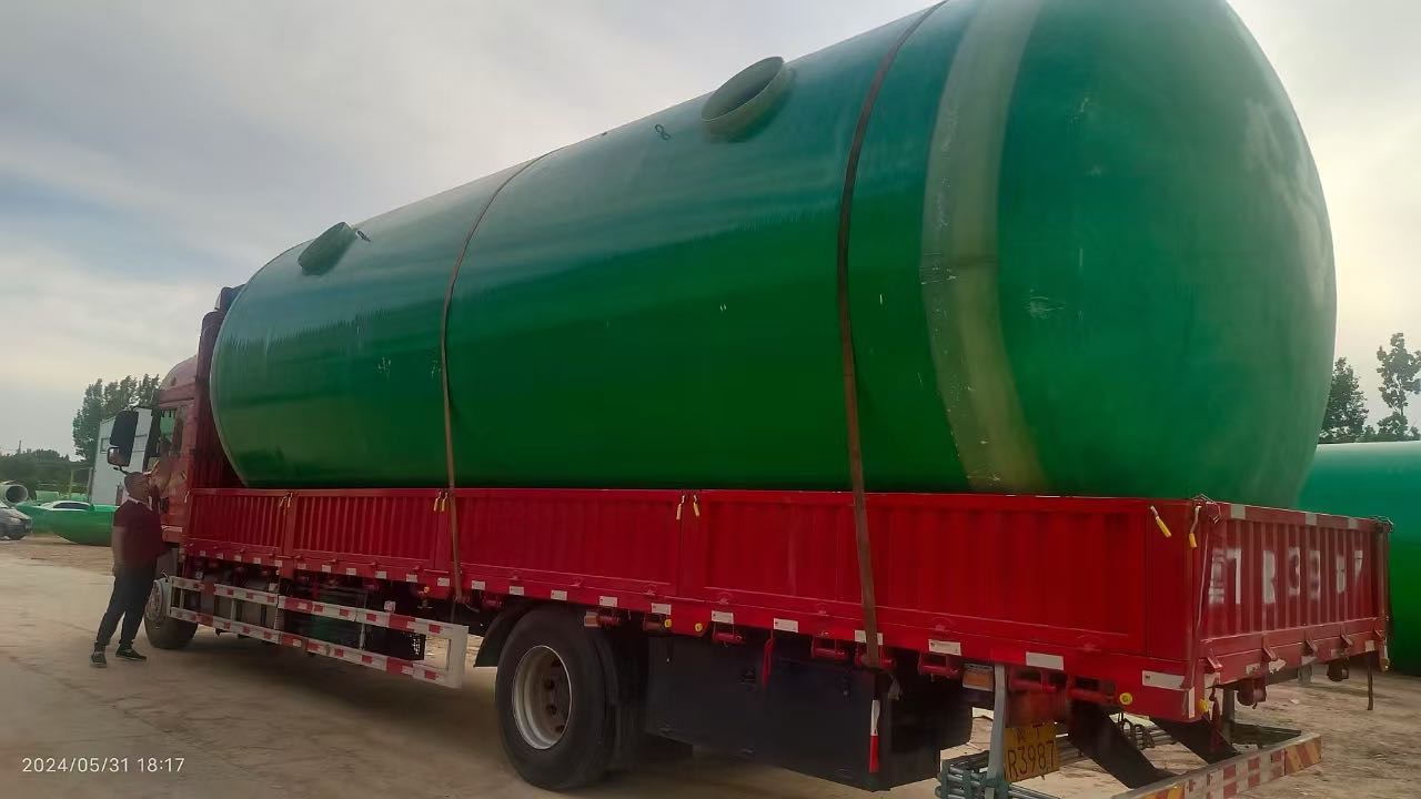 新疆喀什玻璃钢消防水池