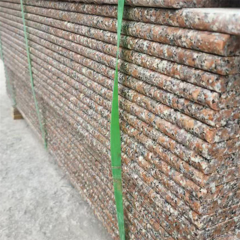 Marble staircase steps