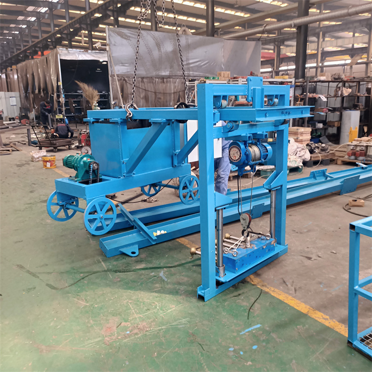 箱梁混凝土打毛机 半自动梁翼凿毛机厂家 6头加长款