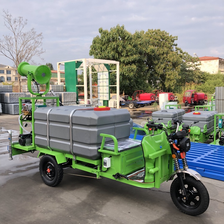 Five-in-One New Energy Electric Tricycle Sprinkler Truck, Mist Sprayer Integrated Spraying Machine - Hengquan Machinery