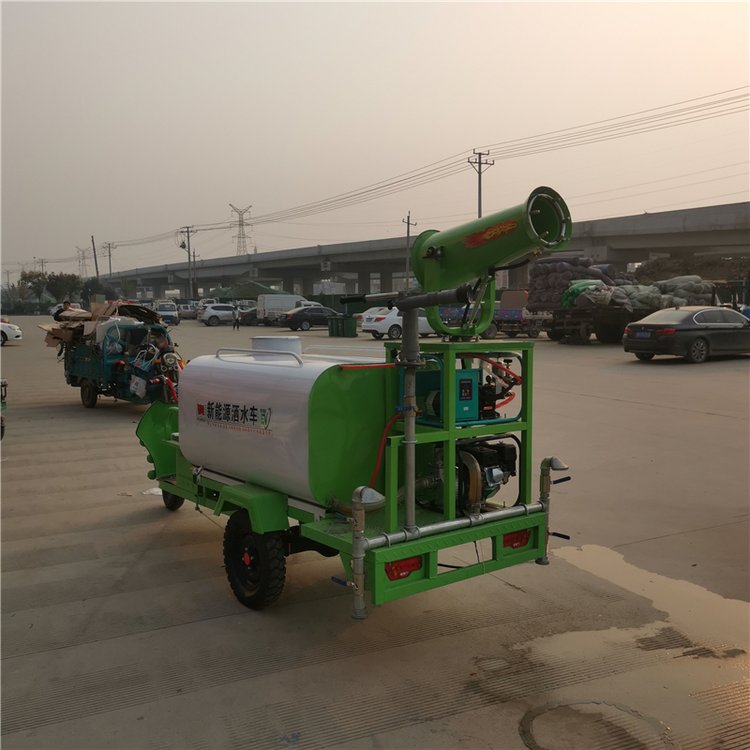 EV Electric Water Spraying Truck, New Energy Water Mist Sprayer, Greening Sprinkler Dust Suppression Sprayer