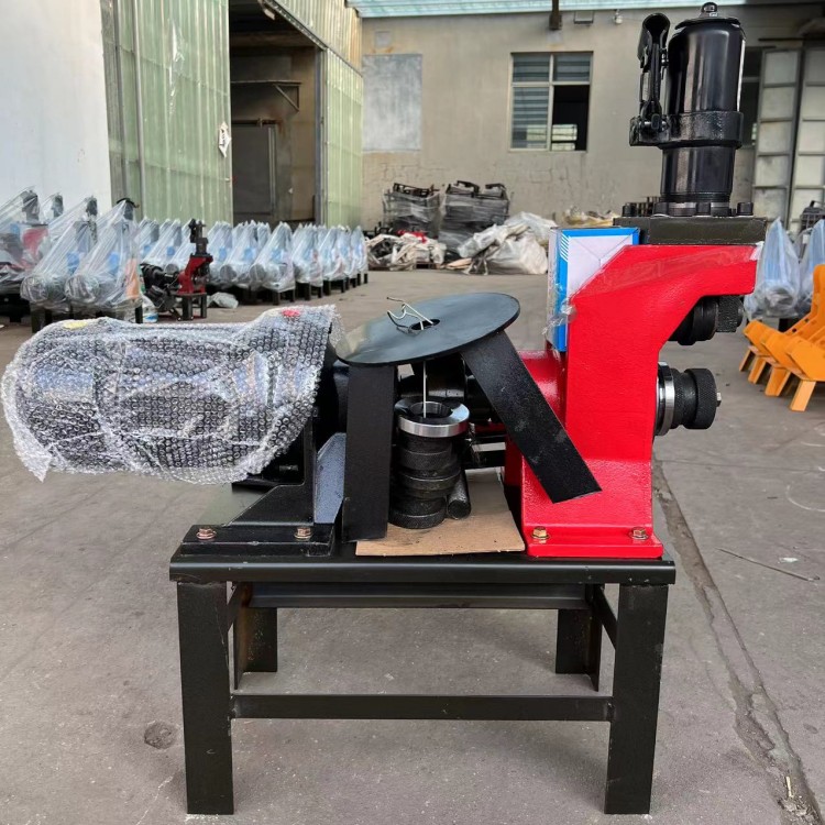 219 Fire Hose Slotting Machine, Small Electric Desk-Type Rolling Slotting Machine, Round Tube Groove
