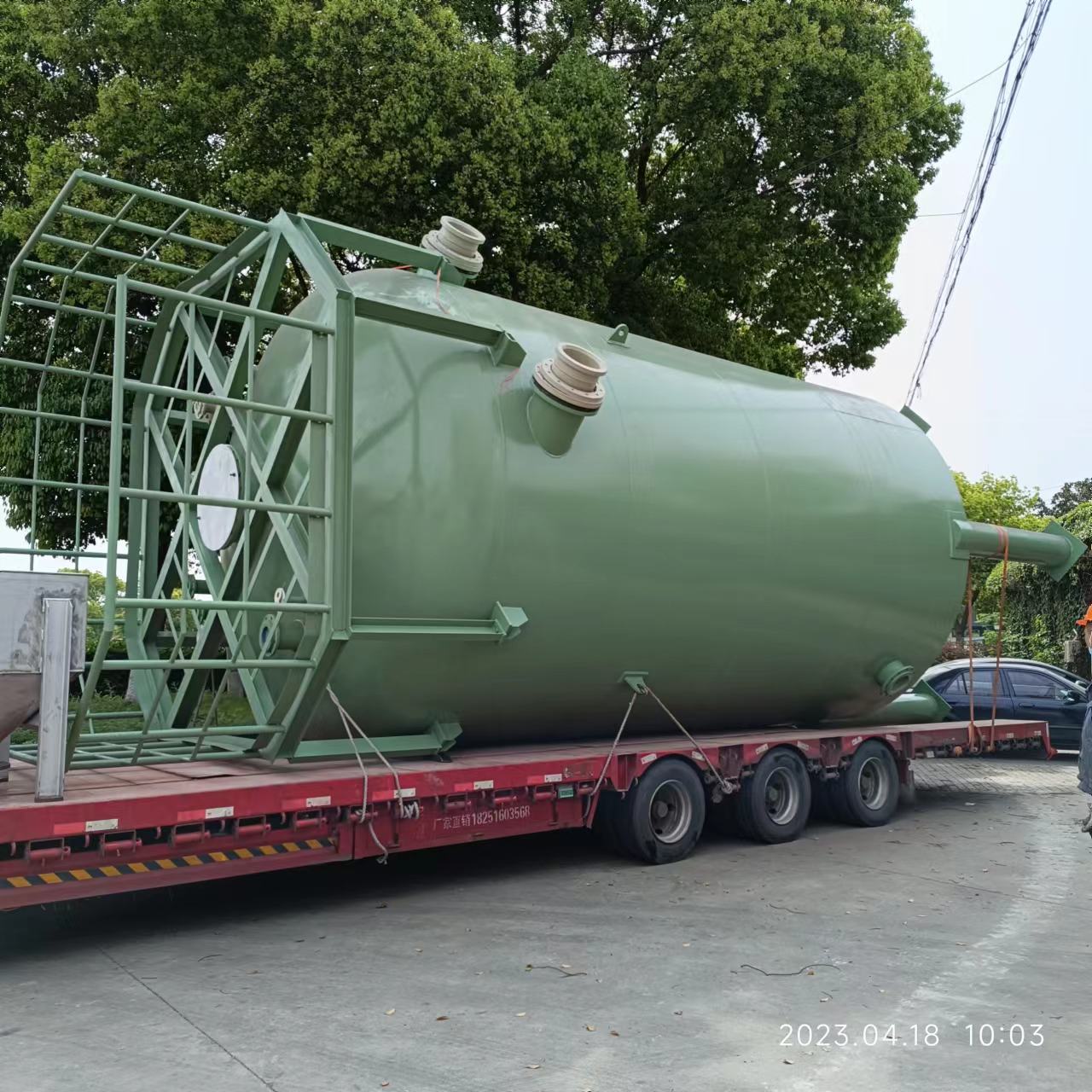 钢衬塑储罐，钢衬pe储罐无锡伟龙制造