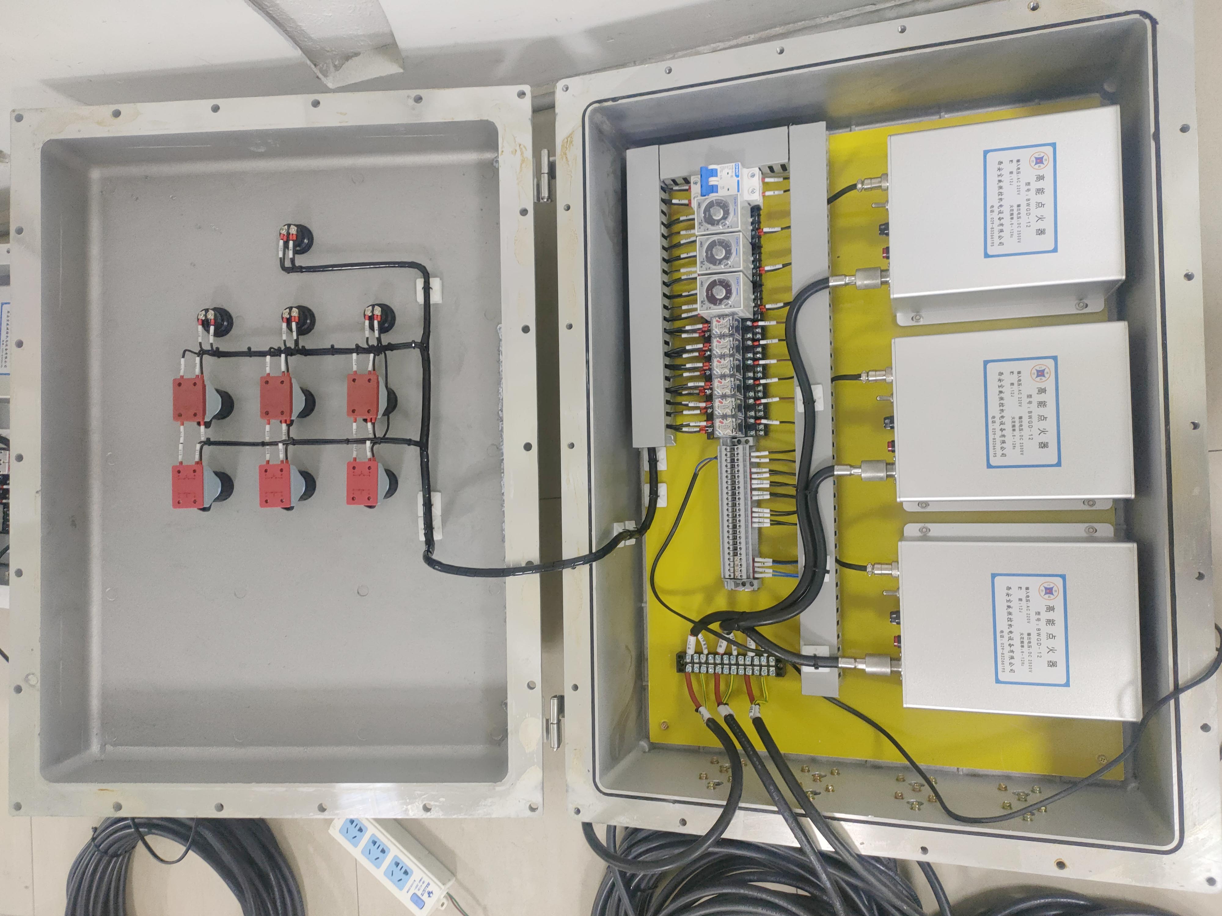 定制 多路防爆点火控制柜 高能点火装置