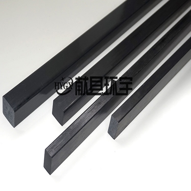 Carbon Fiber Square Rods, Carbon Fiber Bars, High-Strength Carbon Rods, Custom Processing
