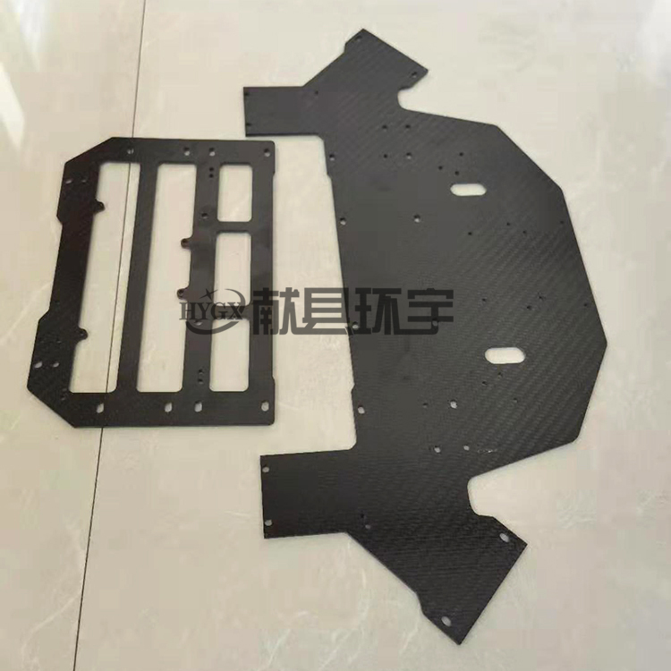 Carbon fiber plate custom shapes, custom parts, production and processing as per provided drawings or samples