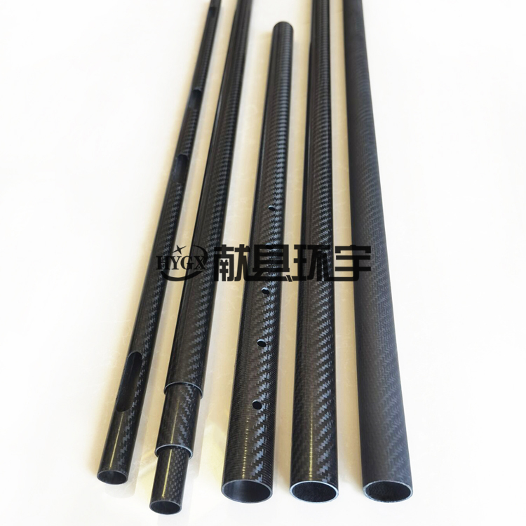 高性能碳纤维缠绕管 圆形碳管厂家直供