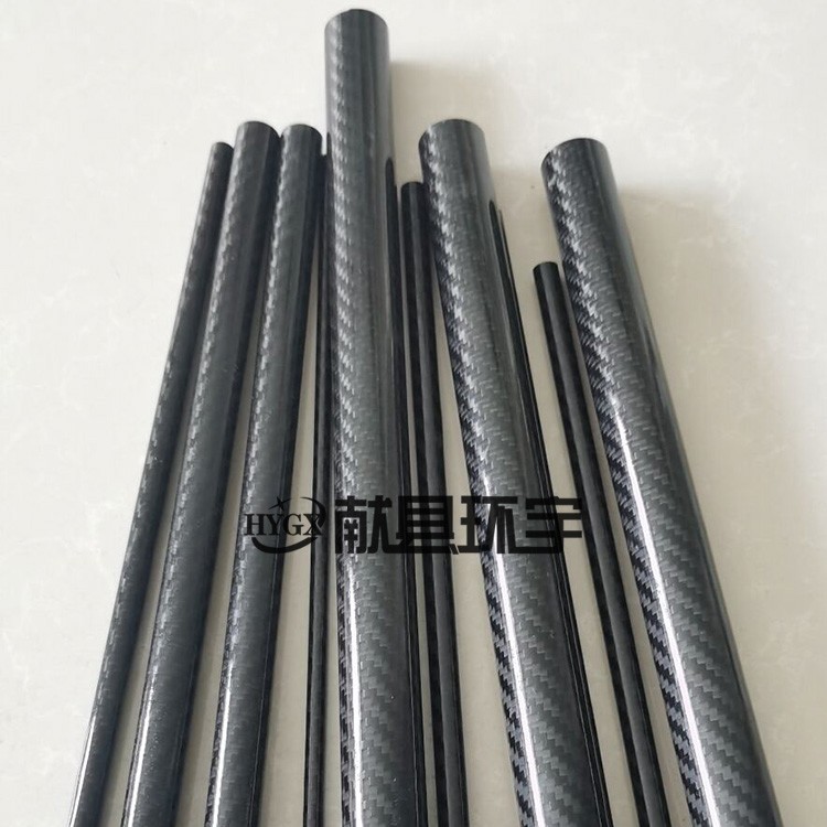 3K平纹碳纤维棒 机械设备配件碳纤维制品