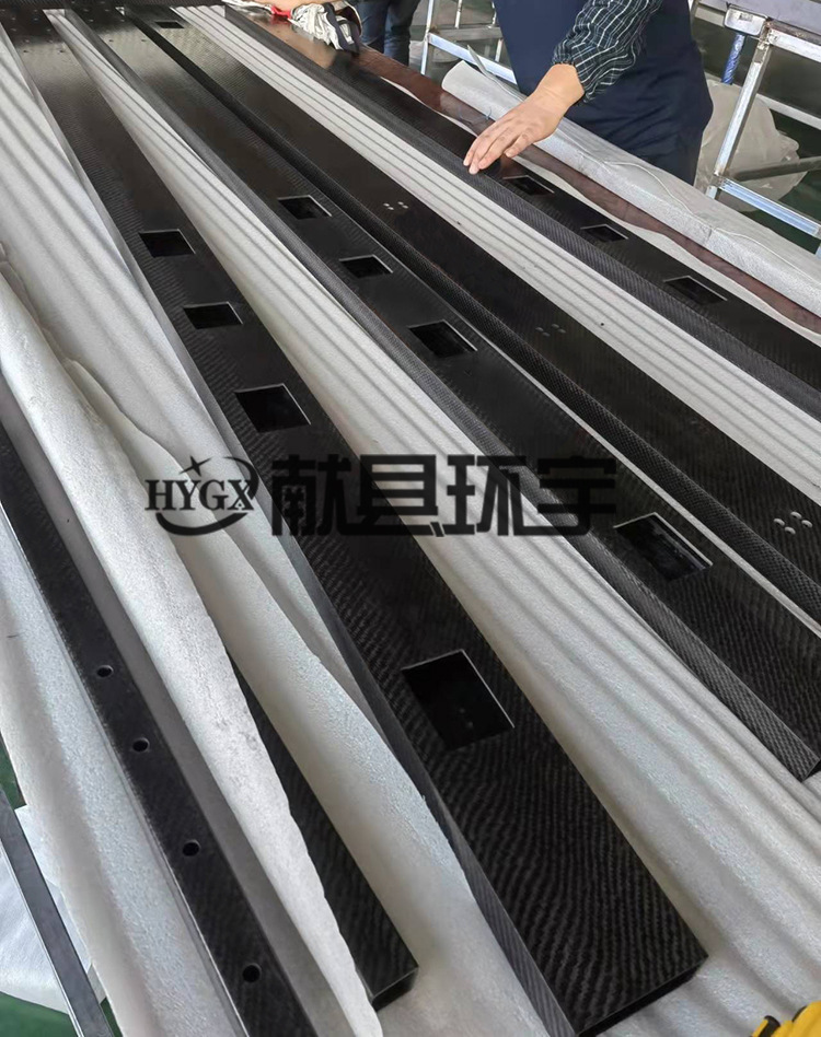 Supply carbon fiber parallel robotic arm main arm, high strength and light weight